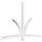 Ekena Millwork Davenport Architectural Grade PVC Gable Bracket, 108"W x 67 1/2"H x 4"D x 4"F, 15/12 Pitch GBP108X68X0404DAV00 - alternate 1